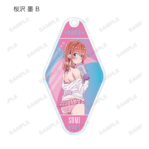『彼女、お借りします』描き下ろしイラスト ビーチデートver. トレーディングアクリルキーホルダー(単位/BOX)【202508再販】